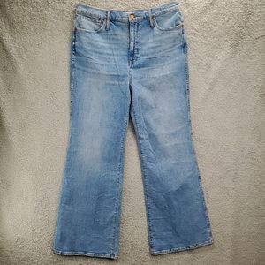 Madewell Light Blue Flare Jeans